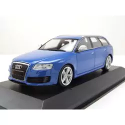 Marketplace : AUDI RS6 Avant 2007 Bleu métallique - Maxichamps - 1:43