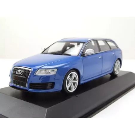 Marketplace : AUDI RS6 Avant 2007 Bleu métallique - Maxichamps - 1:43