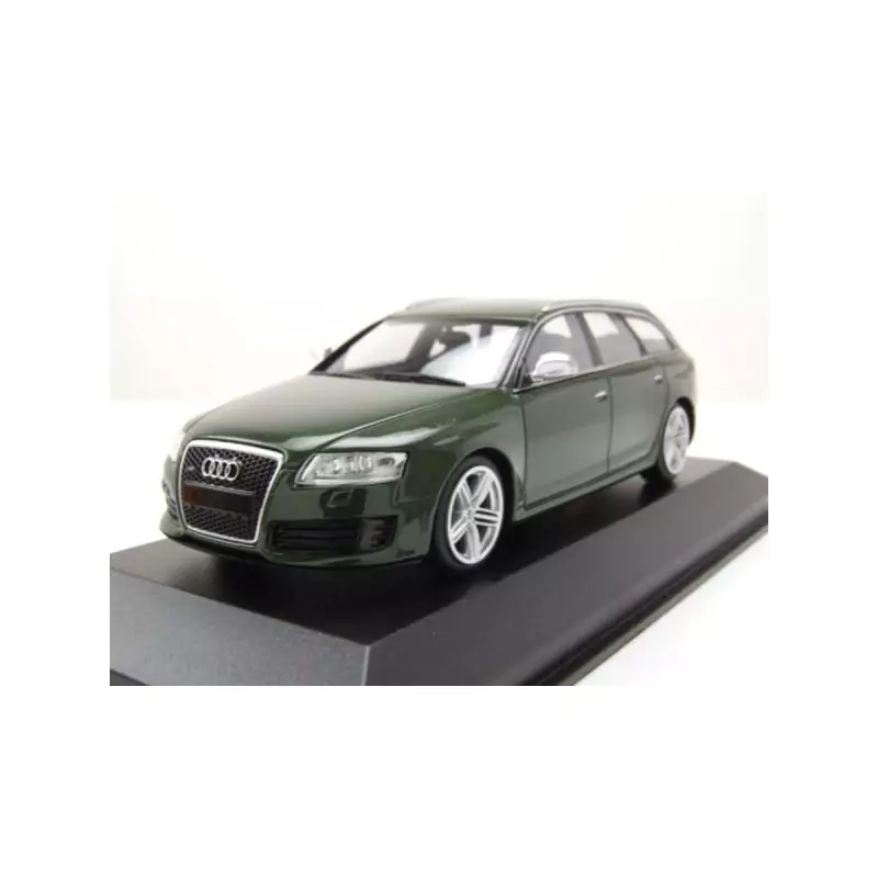 Marketplace : AUDI RS6 Avant 2007 Vert métallique - Maxichamps - 1:43