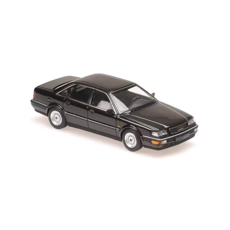 Marketplace : AUDI V8 1988 noire - Maxichamps - 1:43