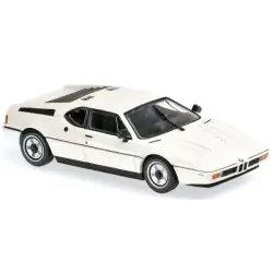 Marketplace : BMW M1 1979 blanche - Maxichamps - 1:43