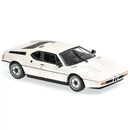 Marketplace : BMW M1 1979 blanche - Maxichamps - 1:43