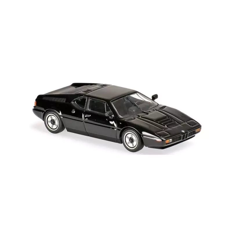 Marketplace : BMW M1 1979 noire - Maxichamps - 1:43