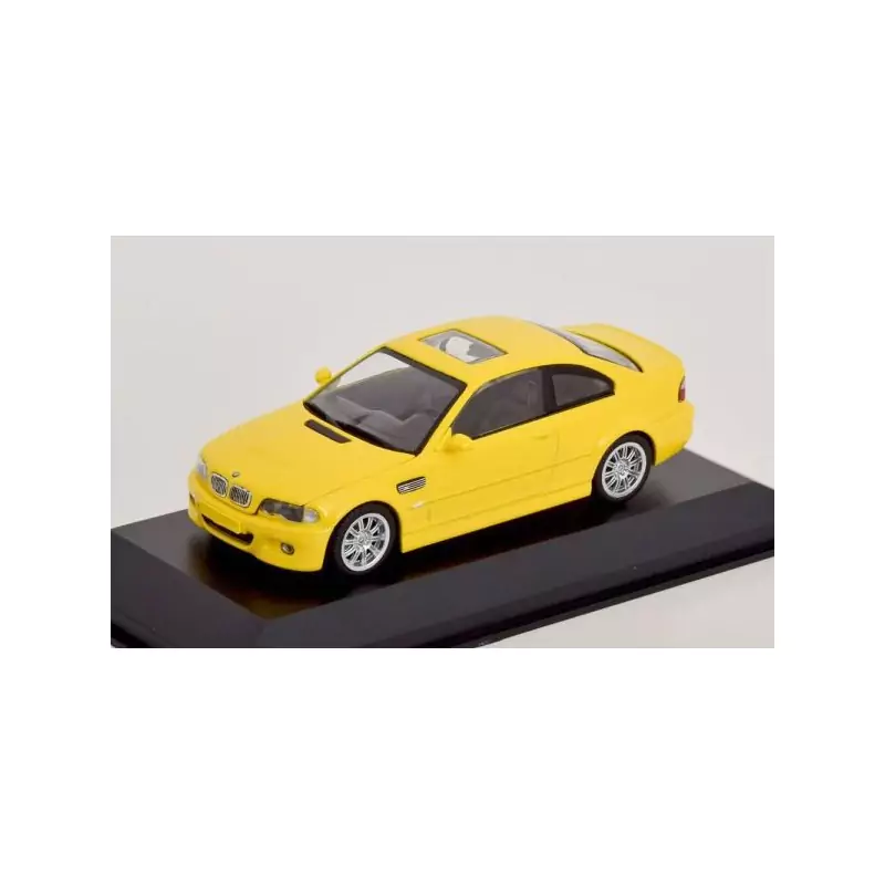 Marketplace : BMW M3 (E46) Coupé 2001 Jaune - Maxichamps - 1:43