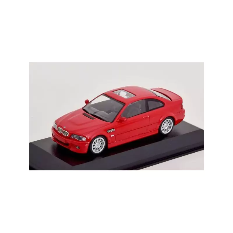 Marketplace : BMW M3 (E46) Coupé 2001 rouge - Maxichamps - 1:43