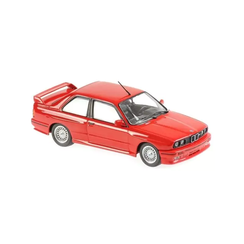 Marketplace : BMW M3 1987 rouge - Maxichamps - 1:43