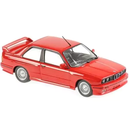 Marketplace : BMW M3 1987 rouge - Maxichamps - 1:43