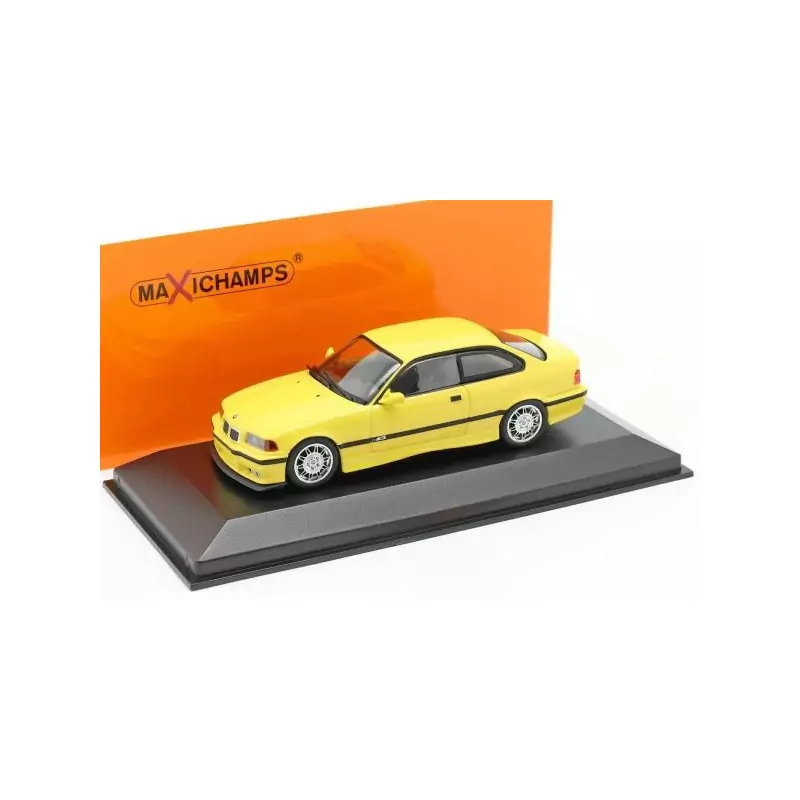 Marketplace : BMW M3 1992 jaune - Maxichamps - 1:43