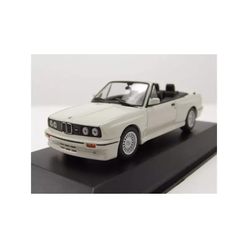 Marketplace : BMW M3 Cabriolet (E30) 1988 Blanche - Maxichamps - 1:43
