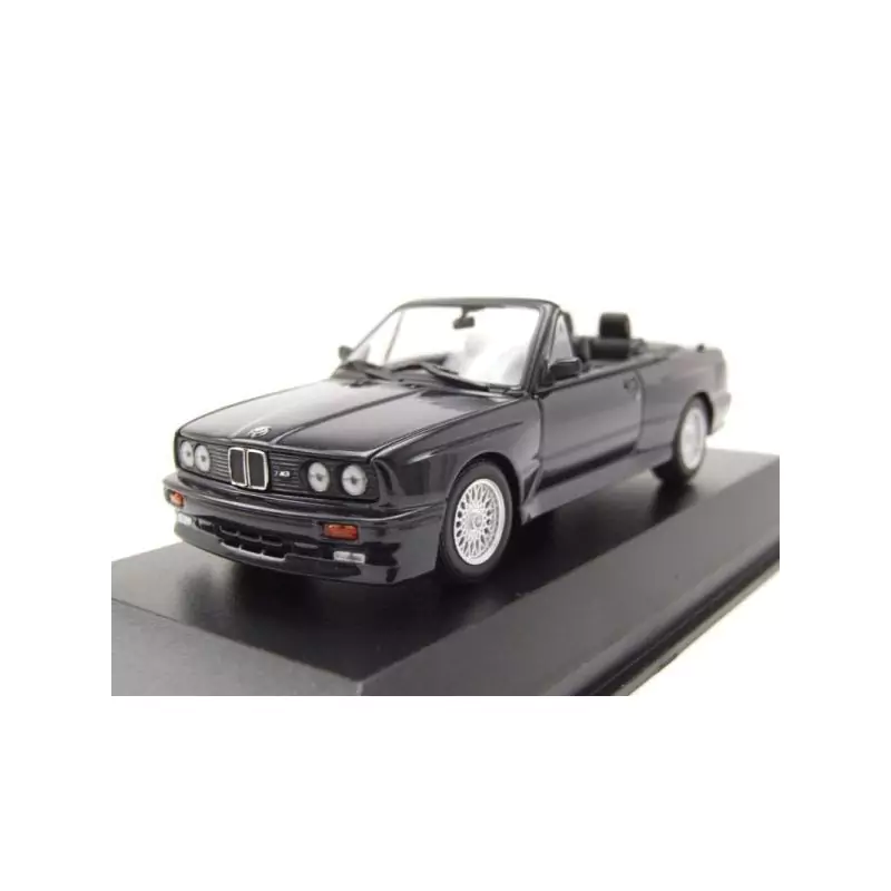 Marketplace : BMW M3 Cabriolet (E30) 1988 Noire - Maxichamps - 1:43