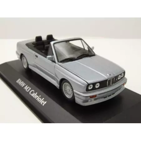 Marketplace : BMW M3 Cabriolet E30 1988 Argent - Maxichamps - 1:43