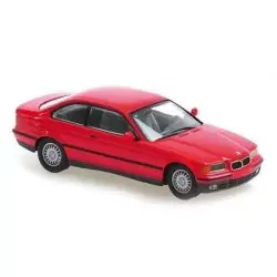 Marketplace : BMW série 3 Coupe 1992 Rouge - Maxichamps - 1:43