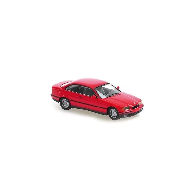 Marketplace : BMW série 3 Coupe 1992 Rouge - Maxichamps - 1:43