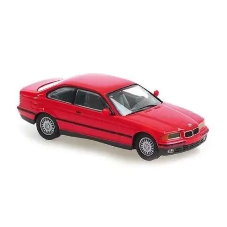 Marketplace : BMW série 3 Coupe 1992 Rouge - Maxichamps - 1:43