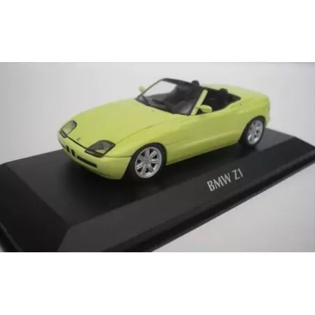 Marketplace : BMW Z1 cabriolet 1991 jaune - Maxichamps - 1:43