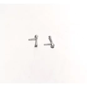 2 Klaxons en white metal brut - Ech 1:43 - Environ 10.30 mm |Pièces...