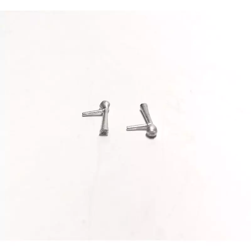 2 Klaxons en white metal brut - Ech 1:43 - Environ 10.30 mm |Pièces...