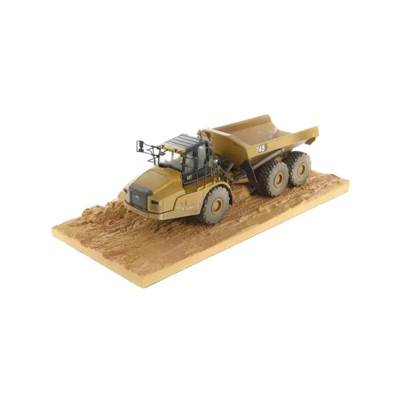 Marketplace : Tombereau CATERPILLAR 745 - Diecast Masters - 1:50