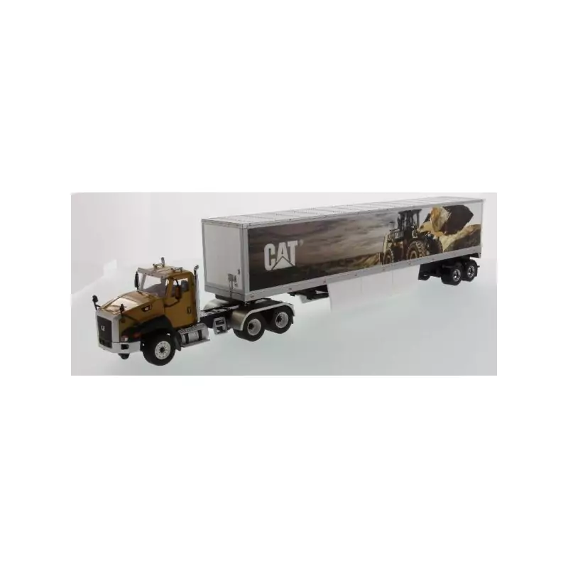 Marketplace : CATERPILLAR CT660 avec remorque - Diecast Masters - 1:50