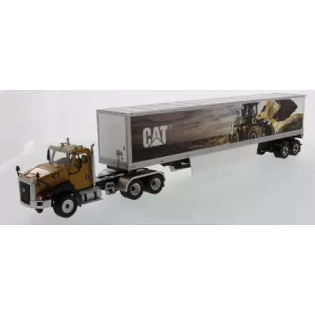 Marketplace : CATERPILLAR CT660 avec remorque - Diecast Masters - 1:50