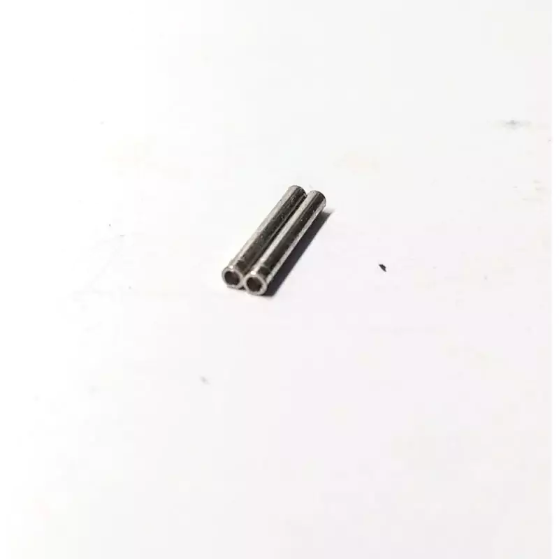 Axe percé sur un coté - Ø1.50 mm X 12 mm - Laiton traité - X2 |Pièc...