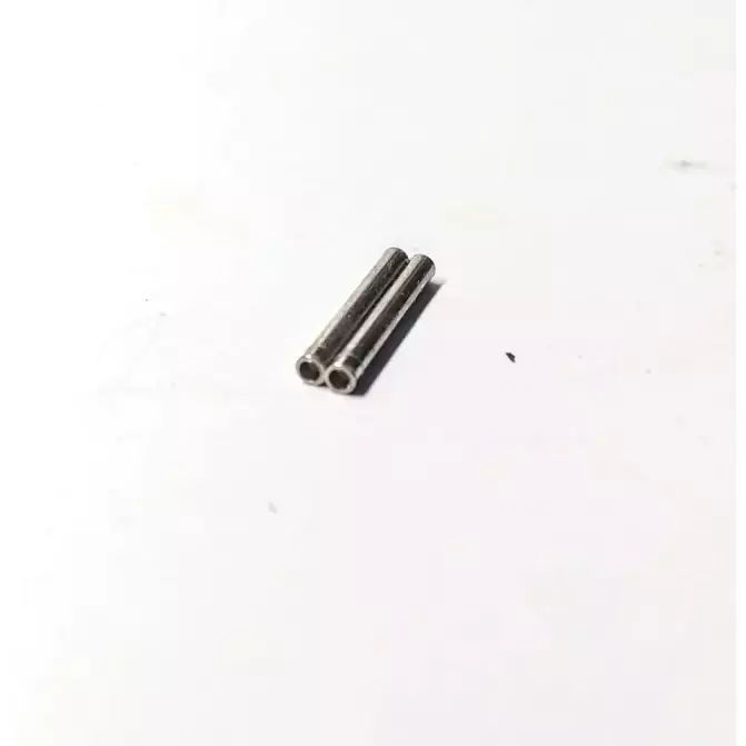 Axe percé sur un coté - Ø1.50 mm X 12 mm - Laiton traité - X2 |Pièc...