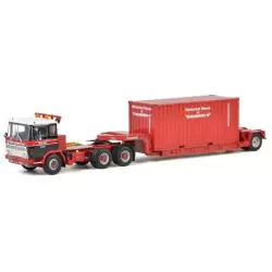 Marketplace : DAF 2600 6x4 avec porte container et container 20 Pie...