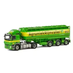 Marketplace : DAF CF My 2017 4x2 avec remorque silo 3 Essieux AGRUN...
