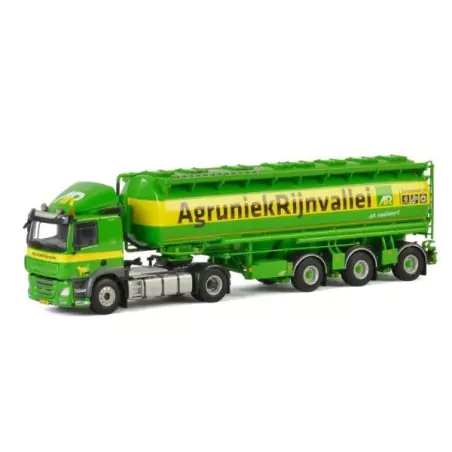Marketplace : DAF CF My 2017 4x2 avec remorque silo 3 Essieux AGRUN...
