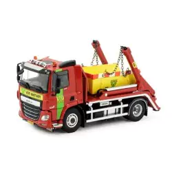 Marketplace : DAF CF 4x2 porteur multi-benne VAN WERVEN - Tekno - 1:50