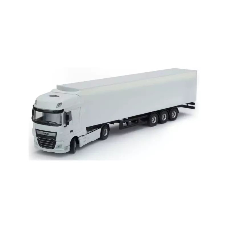 Marketplace : DAF XF 4x2 et remorque caisse rigide - Hollandoto - 1:50