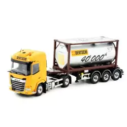 Marketplace : DAF XF 4x2 avec remorque citerne 3 essieux BERTSCHI -...