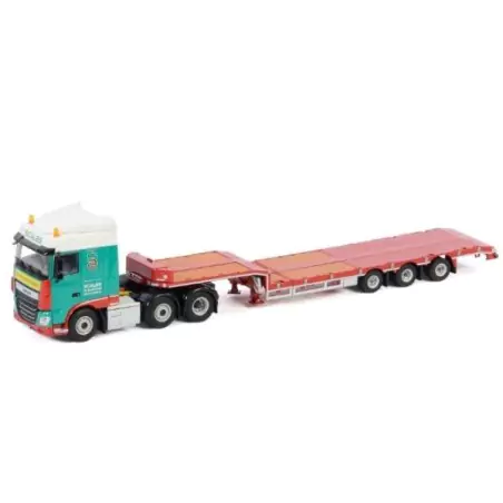 Marketplace : DAF XF Space Cab 6x2 avec porte engins 3 Essieux SCAL...