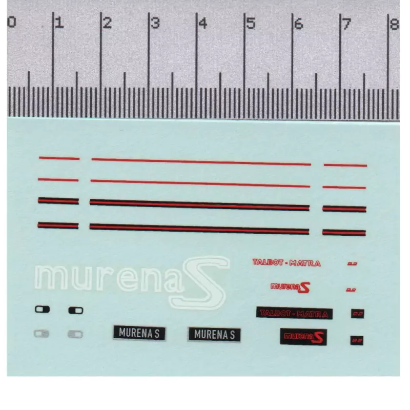 Décalcomanie - Murena - 1:43 - Artisans43