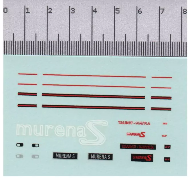 Décalcomanie - Murena - 1:43 - Artisans43
