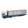 Marketplace : DAF XF SUPER SPACE CAB 4x2 + remorque 3 essieux GLOUD...