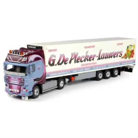 Marketplace : DAF XF105 Super Space Cab 4x2 avec semi frigorifique ...
