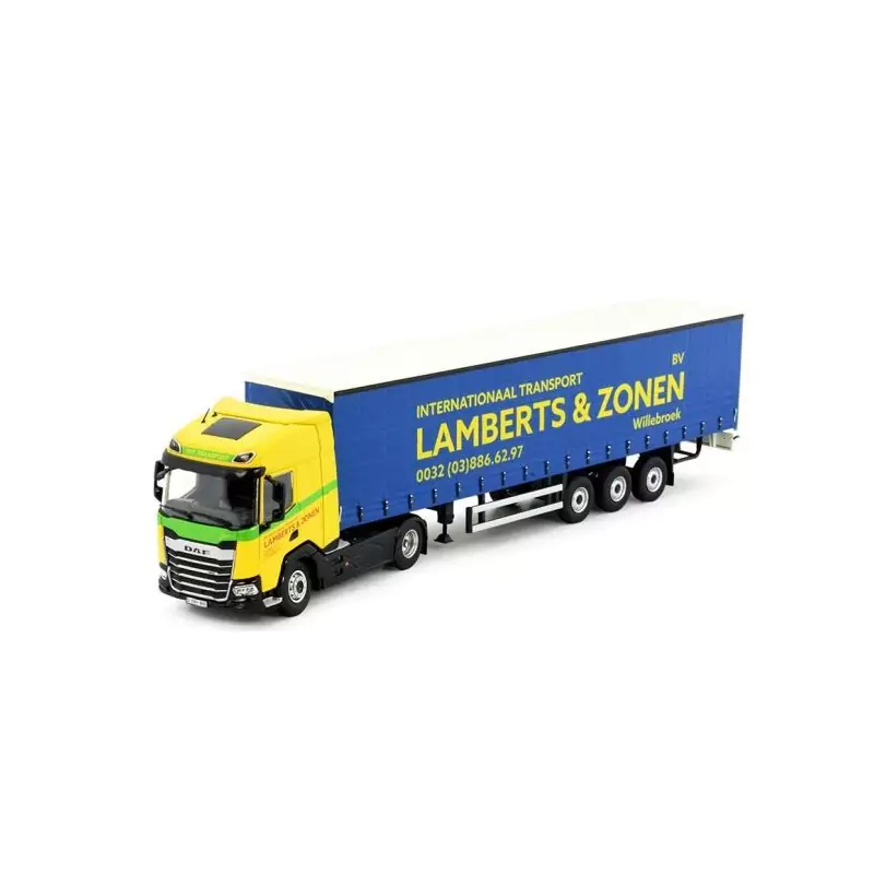 Marketplace : DAF XF 4x2 avec remorque 3 Essieux LAMBERTS & ZONEN -...