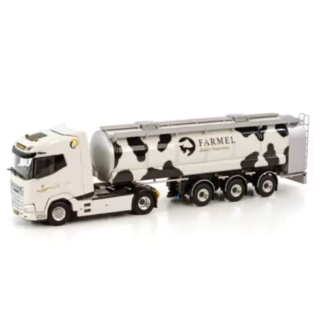 Marketplace : DAF XG 4x2 avec remorque citerne 3 essieux GEBR DUNNI...