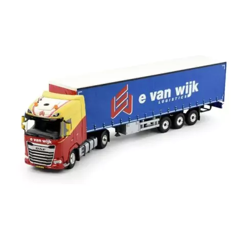 Marketplace : DAF XG 4x2 avec remorque 3 essieux E. VANWIJK - Tekno...