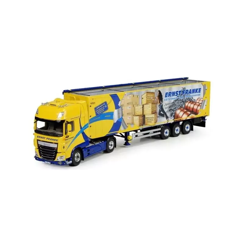 Marketplace : DAF Euro 6 XF Super Space cab 4x2 avec remorque tolée...