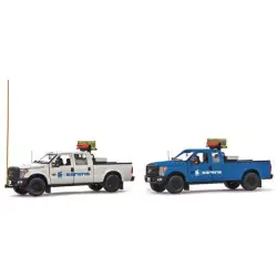 Marketplace : 2 FORD F250 pick-up SARENS - IMC Models - 1:50