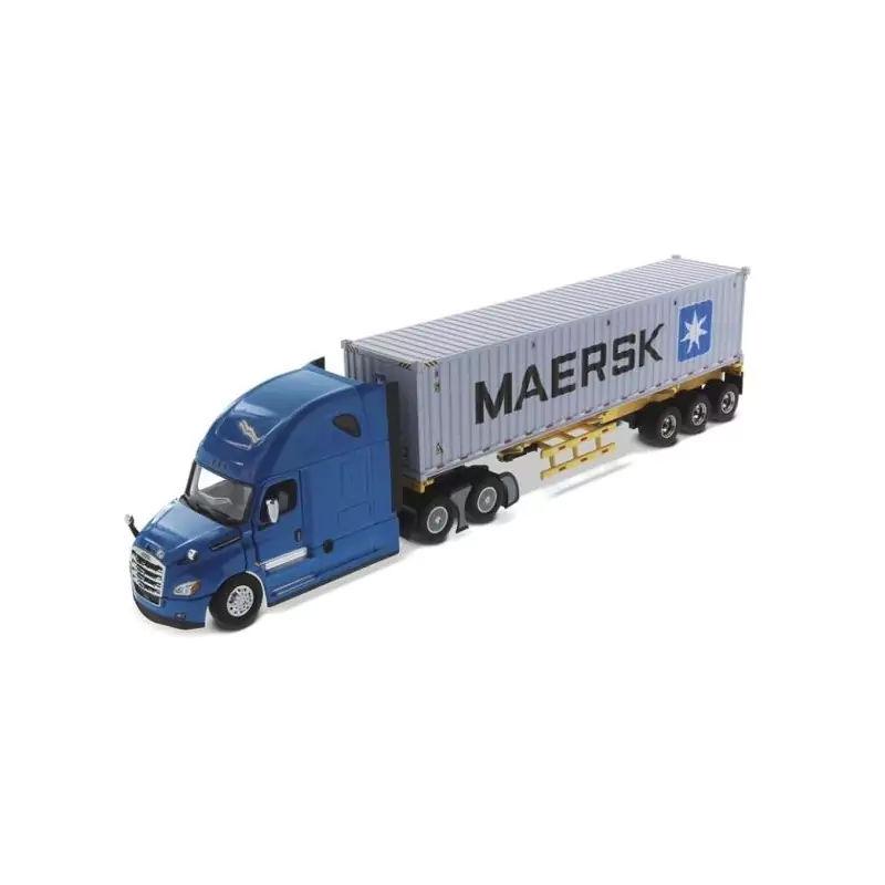 Marketplace : FREIGHTLINER Cascadia 6x4 avec porte container et con...