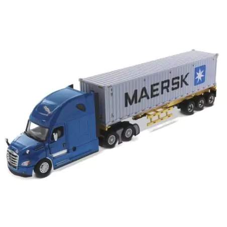 Marketplace : FREIGHTLINER Cascadia 6x4 avec porte container et con...