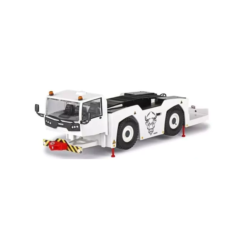 Marketplace : Remorqueur d'avion GOLDHOFER K4 BISON - Conrad - 1:50