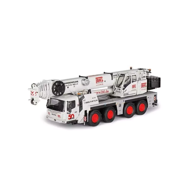 Marketplace : Grue mobile GROVE GMK 4100L-1 BKL - Conrad - 1:50