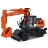 Marketplace : Pelle sur pneus HITACHI Zaxis 140W - Replicars - 1:50