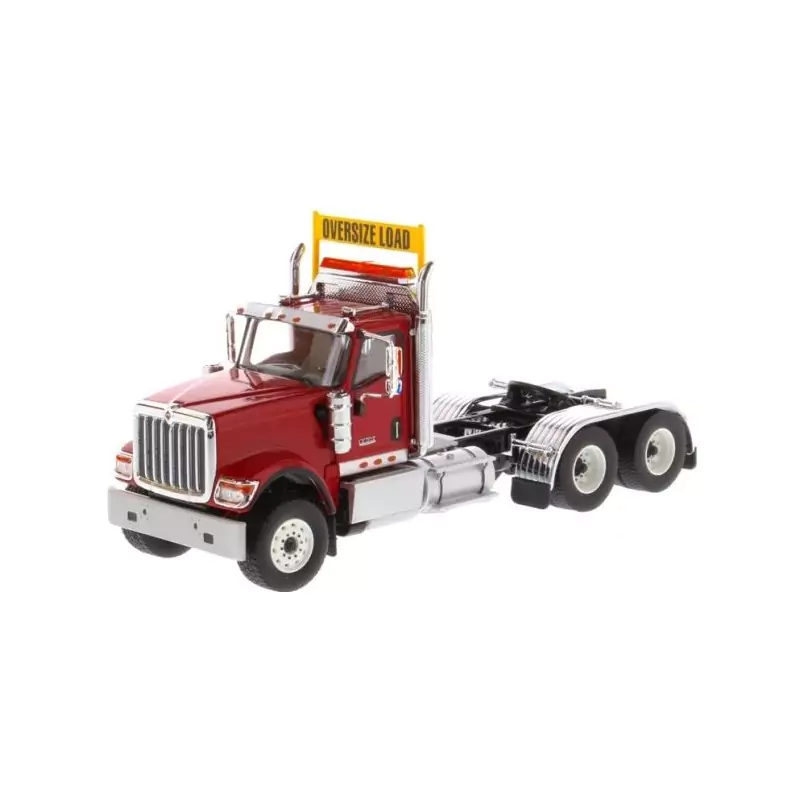 Marketplace : INTERNATIONAL HX520 6x4 Day Cab Tandem rouge - Diecas...