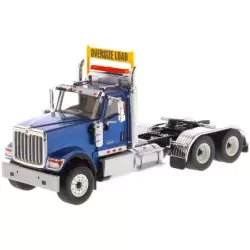 Marketplace : INTERNATIONAL HX520 6x4 Day Cab Tandem bleu - Diecast...
