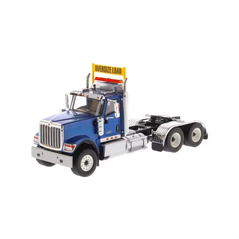 Marketplace : INTERNATIONAL HX520 6x4 Day Cab Tandem bleu - Diecast...